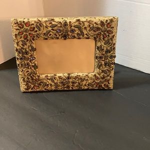 Bombay Co. jeweled vintage picture frame  NIB